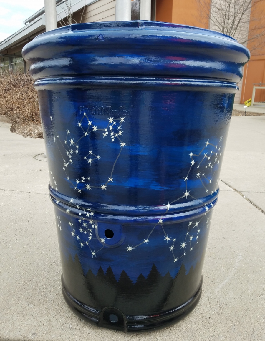 Picture of rain barrel